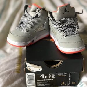Air Jordan 5 Retro Toddler Size 4C